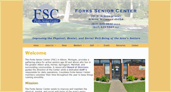 Desktop Screenshot of forksseniorcenter.org